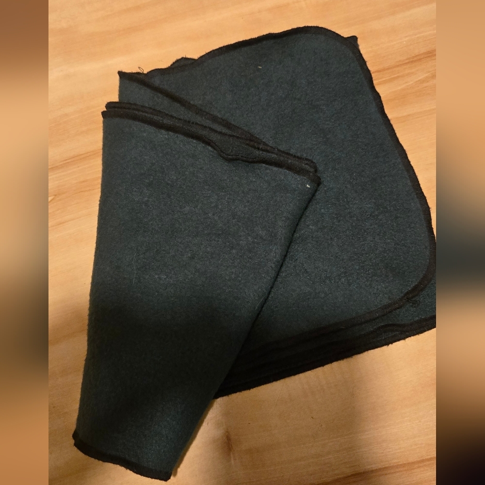 Dark Gray Wool Blanket
